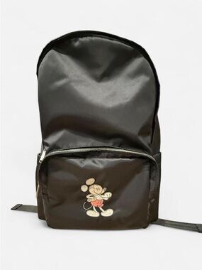 Disney Mickey Mouse Genuine Mousewear Black Backpack School Travel Bag
